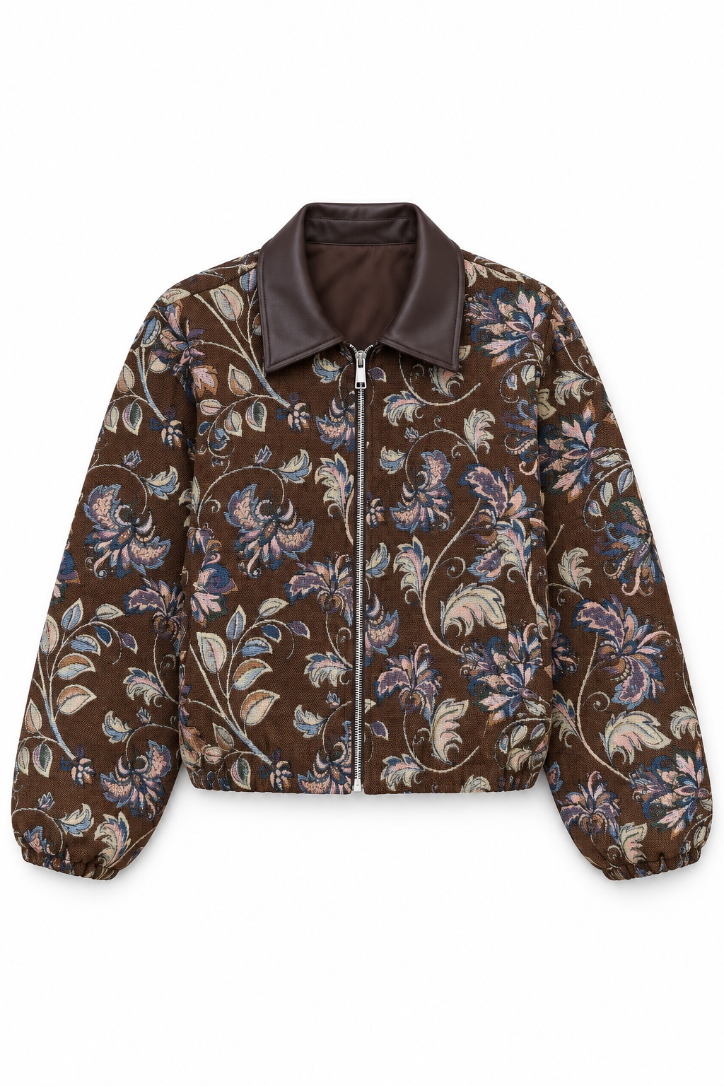 Kvetinová bomber bunda