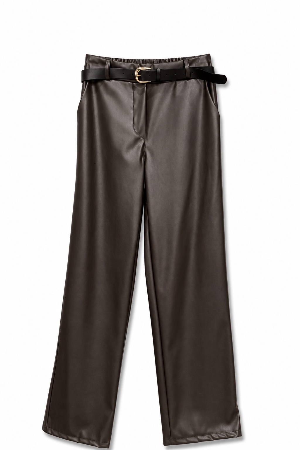 Nohavice Wide Leg s Opaskom