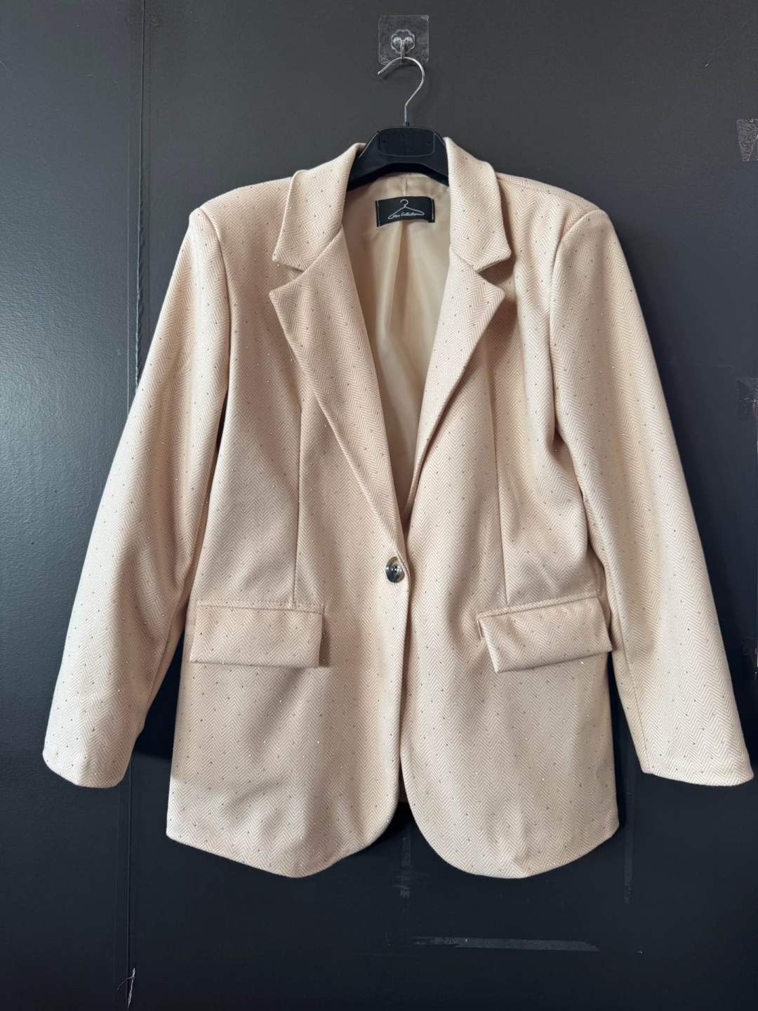 Krejčovský Blazer s Límcami