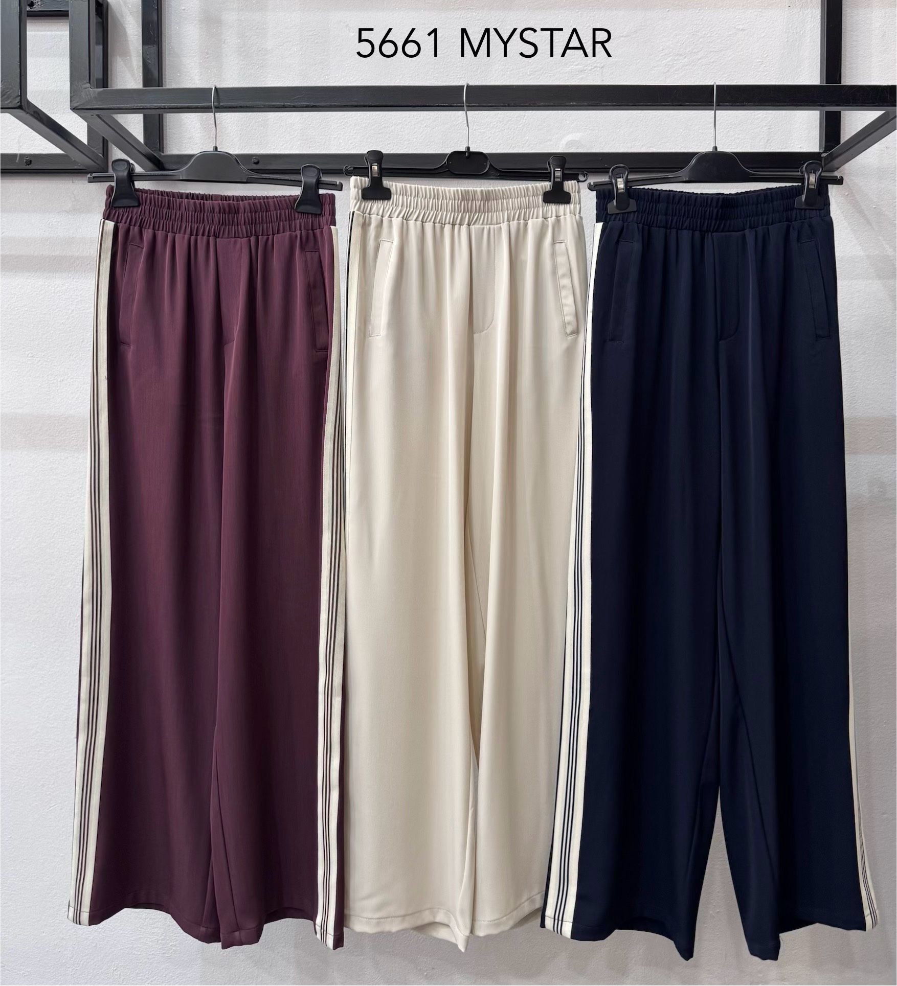Voľné nohavice wide leg