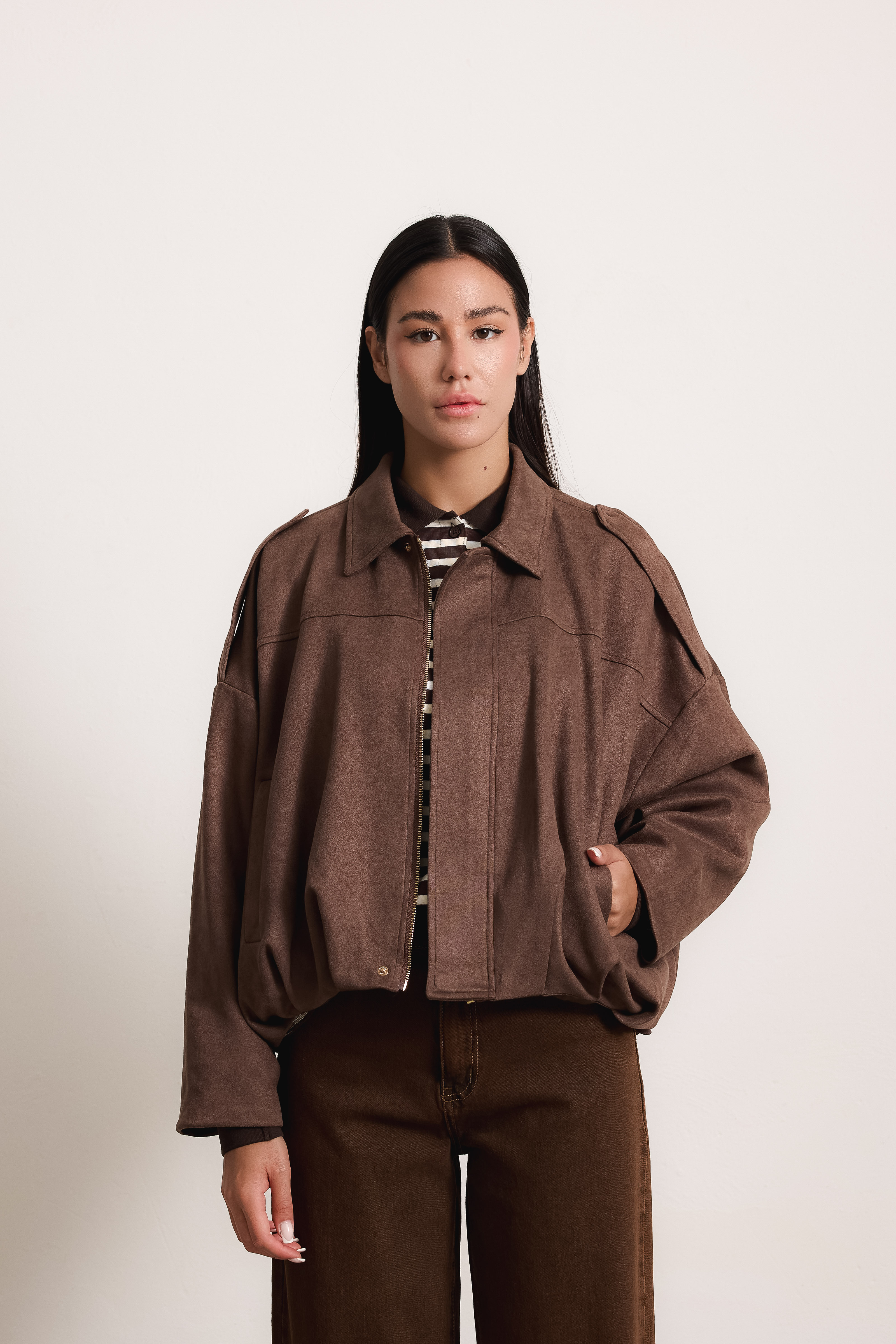 Oversize bunda do bokov