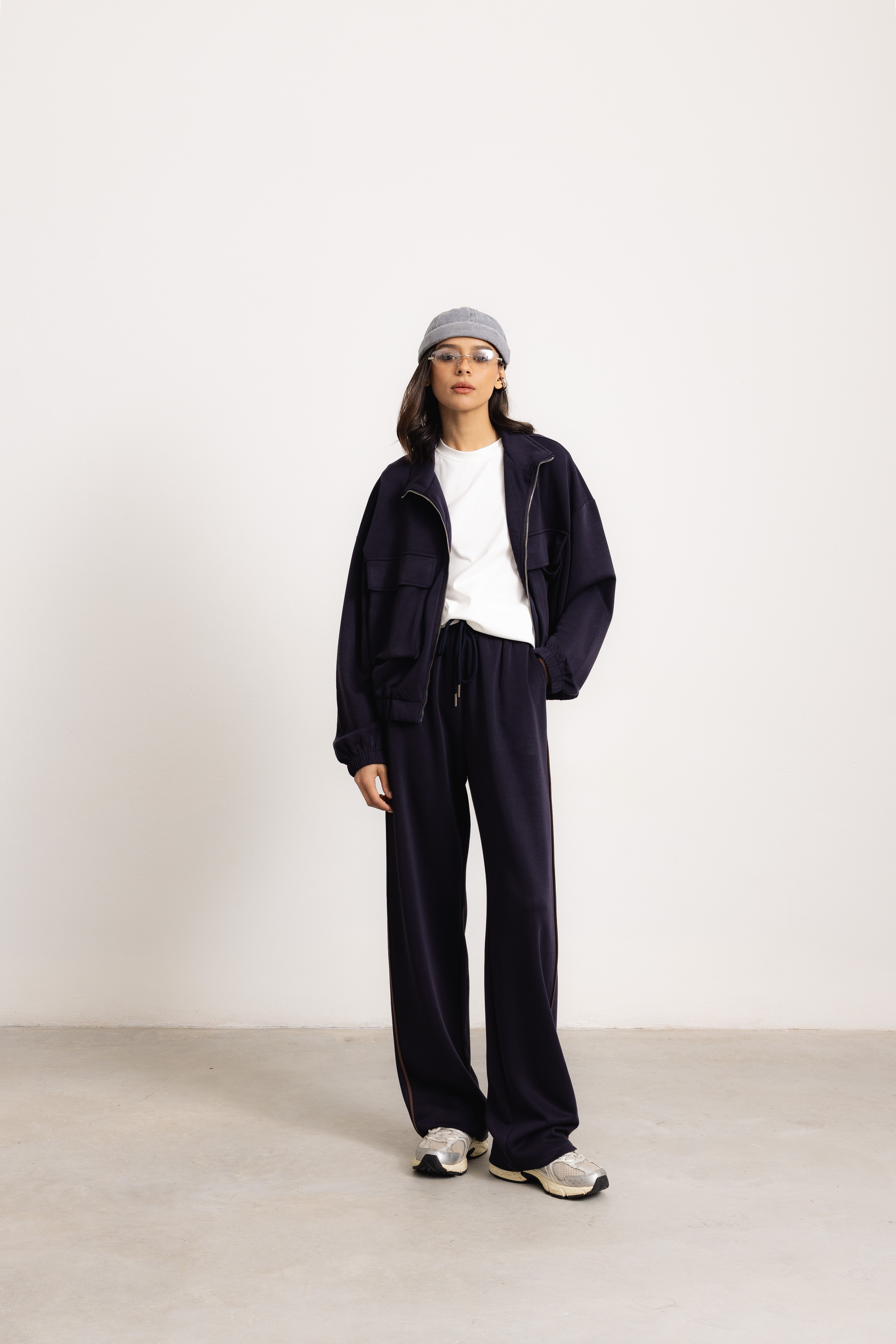 Oversize bunda s golierom