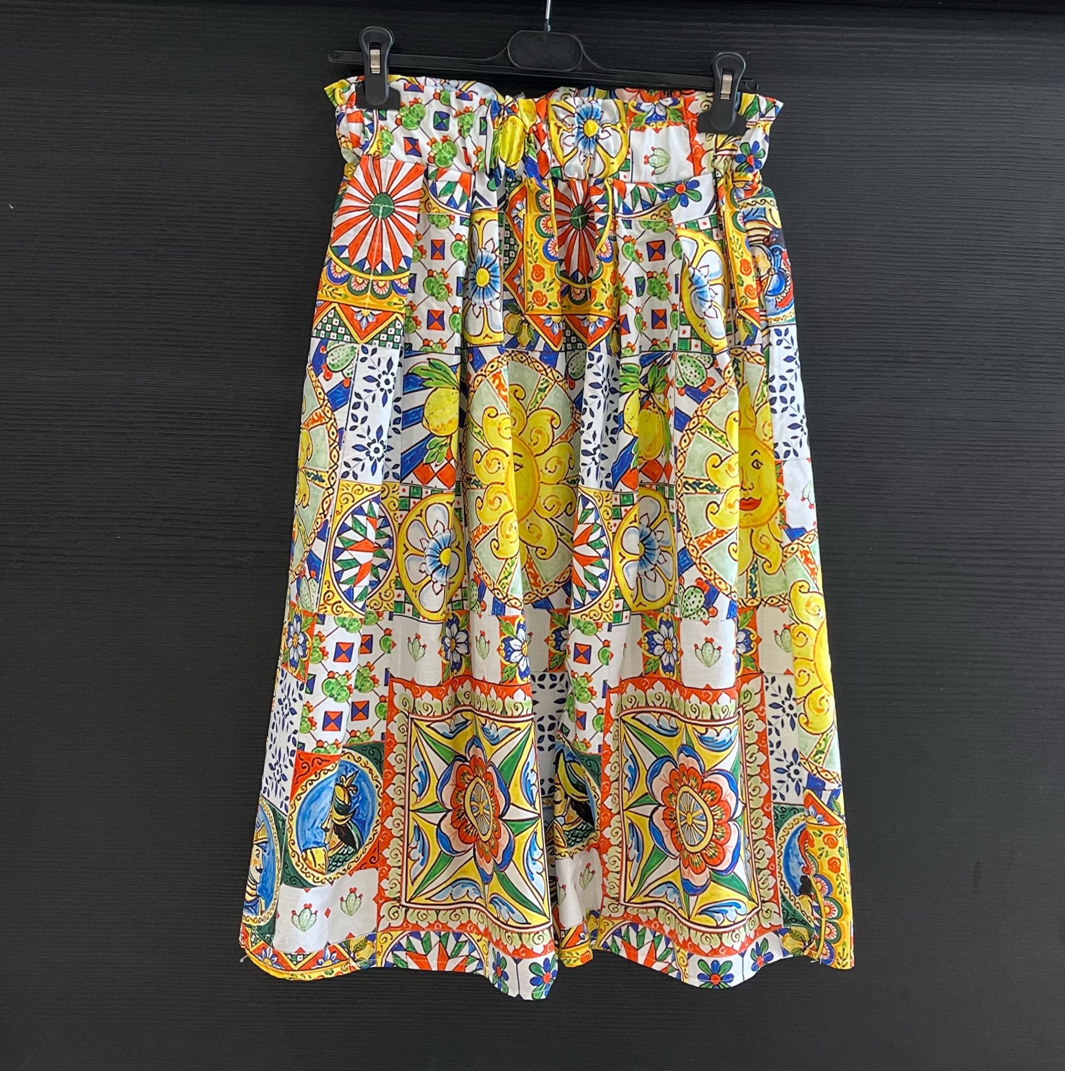 Boho rozšírená midi sukňa