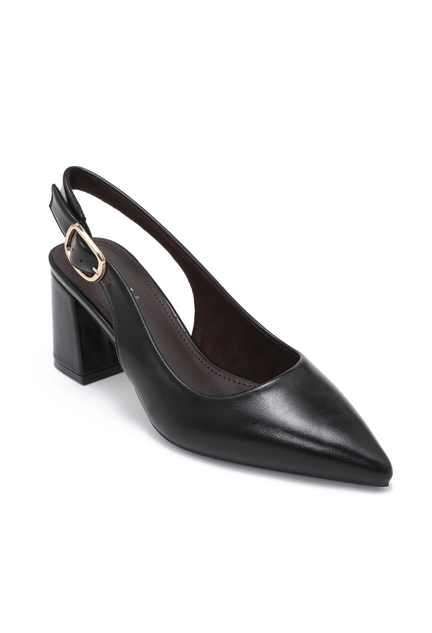 Slingback lodičky na stabilnom podpätku