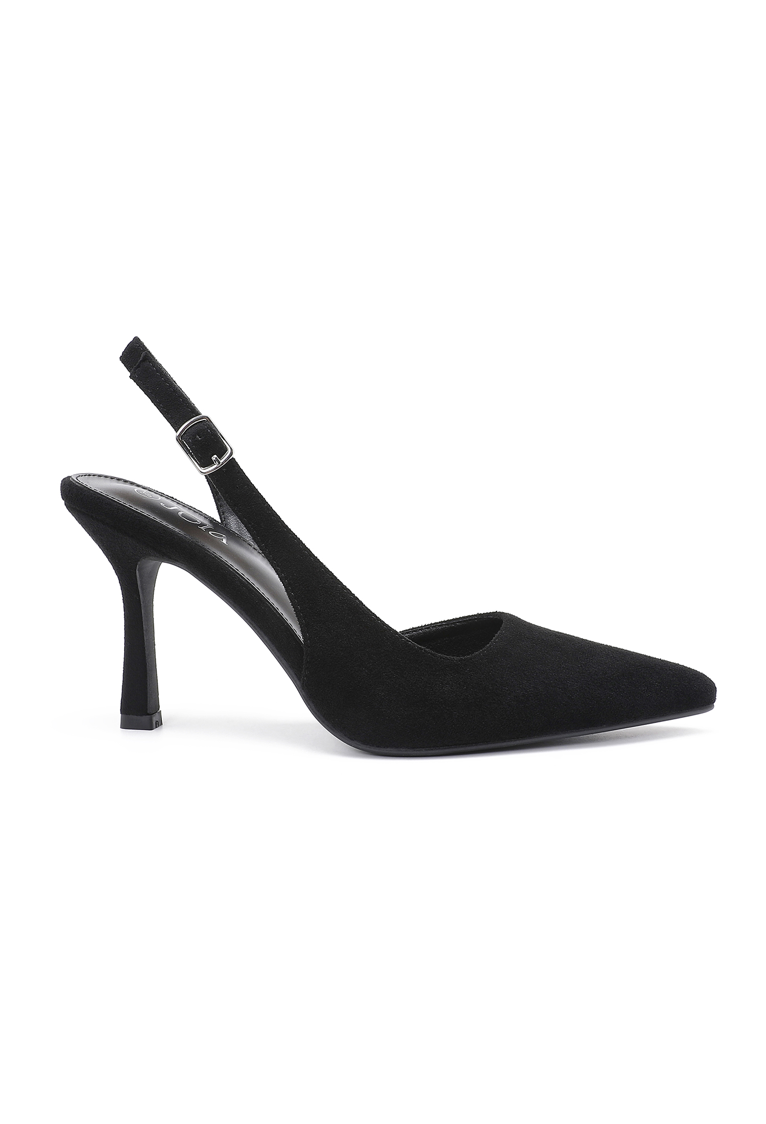 Semišové lodičky so slingback pätou