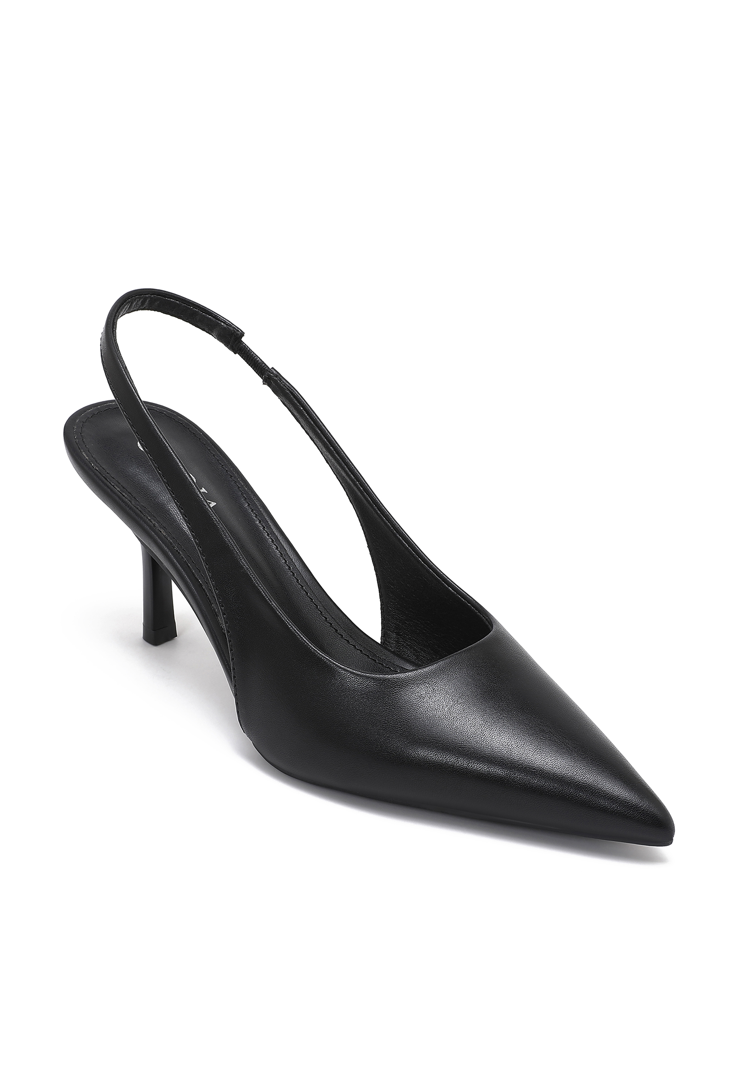 Lodičky na ihličkovom podpätku so slingback pätou