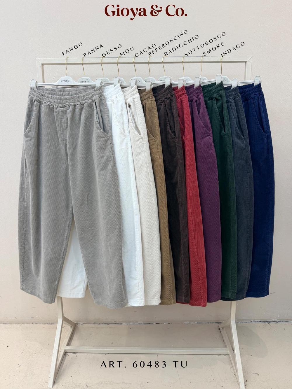 Manšestrové joggery