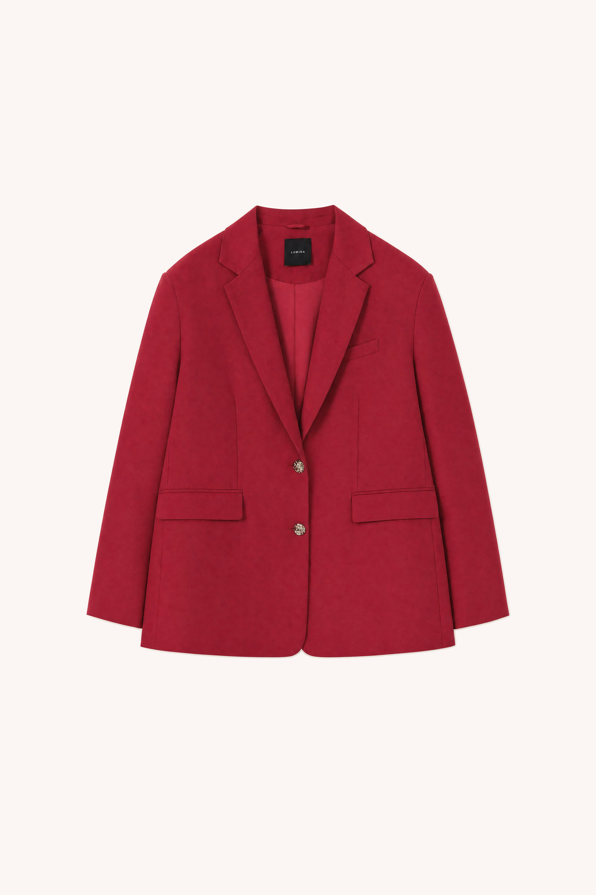 Oversize sako s klopmi