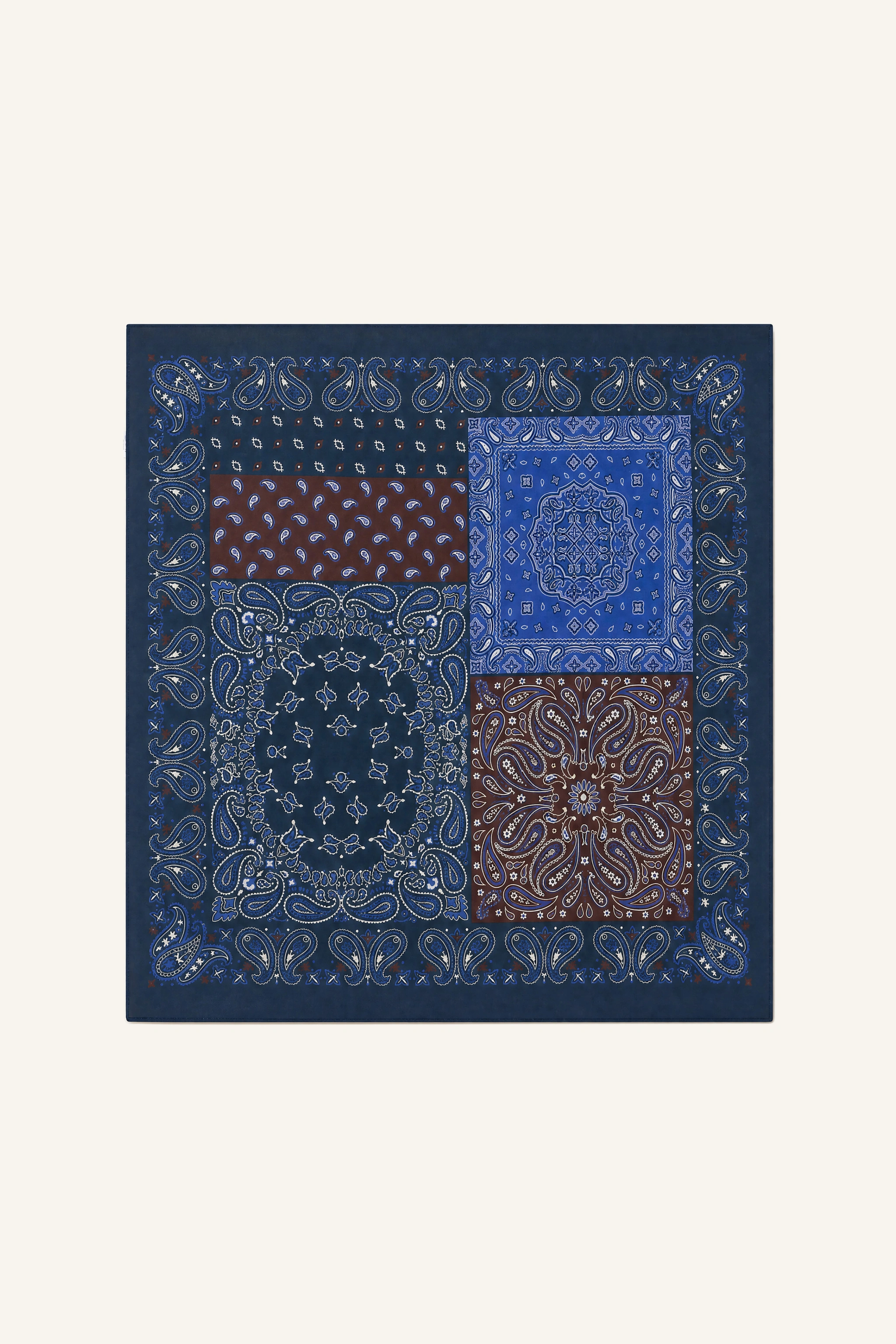 Šál Paisley Patchwork