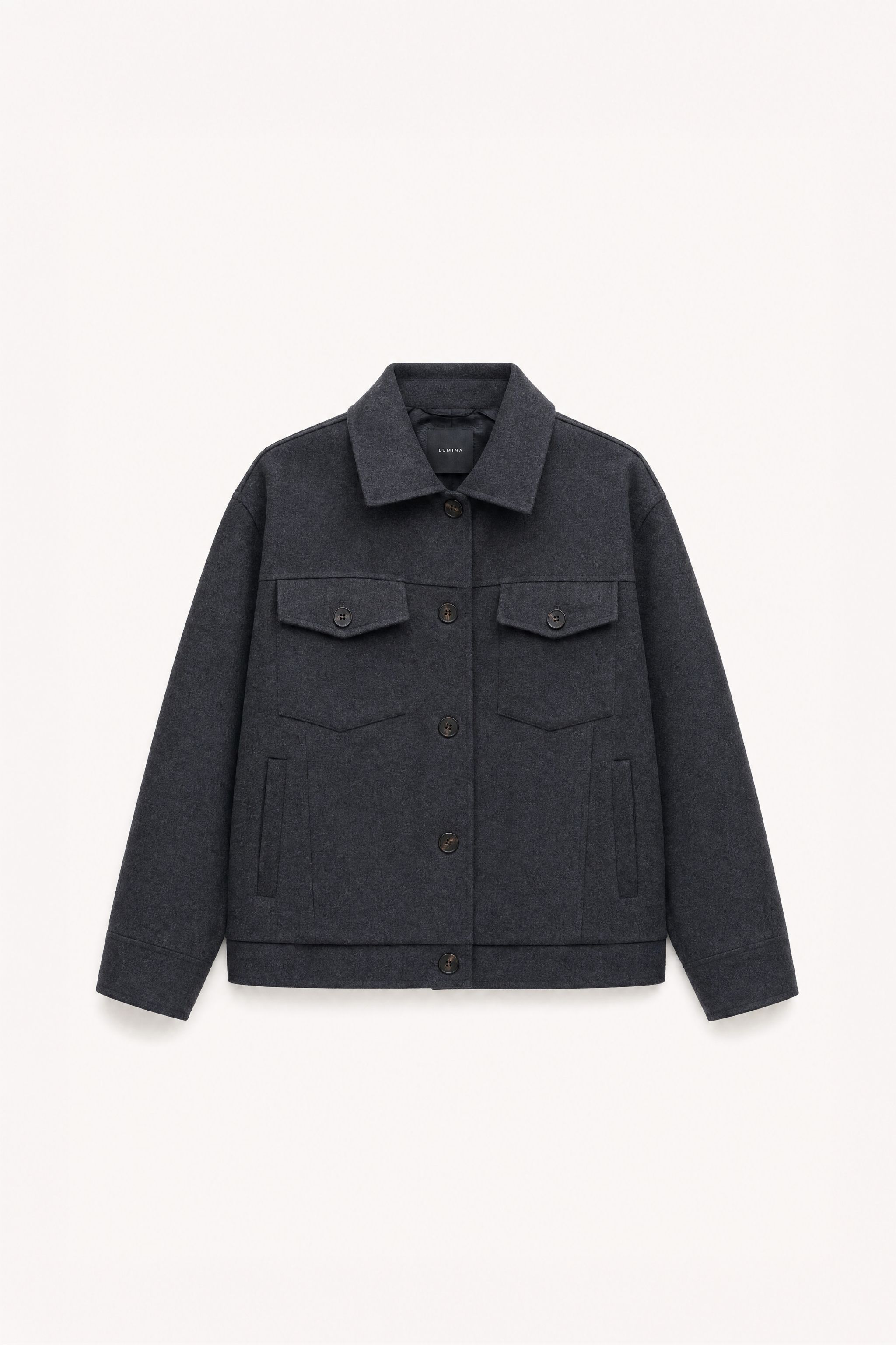 Oversize bunda s golierom