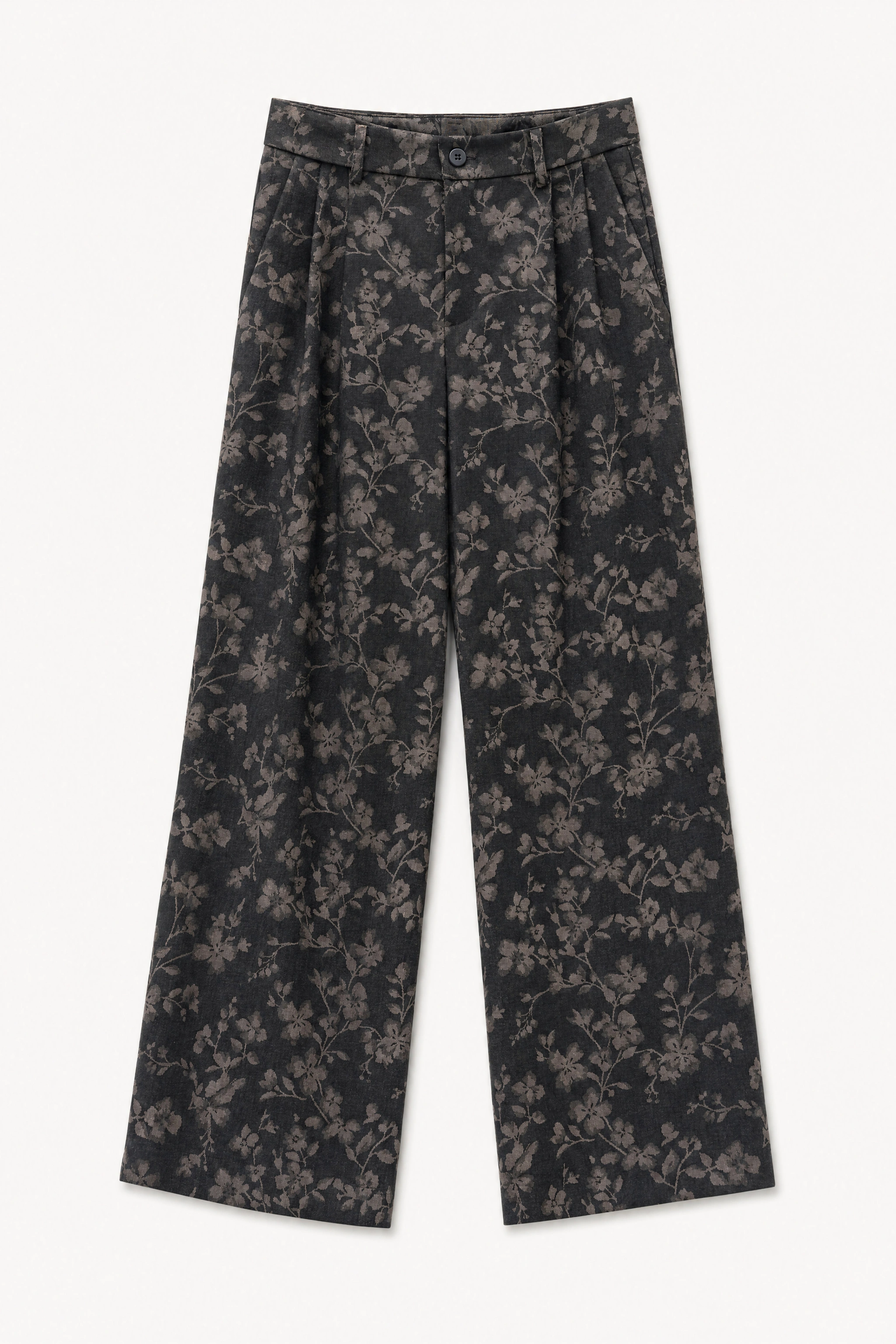 Široké nohavice s prekladmi (wide leg)